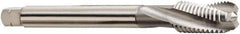 Seco - M14x2.00 Metric 3 Flute 6H Modified Bottoming Spiral Flute Tap - Powdered Metal, Bright Finish, 4.3307" OAL, Right Hand Flute, Right Hand Thread, H6 - USA Tool & Supply