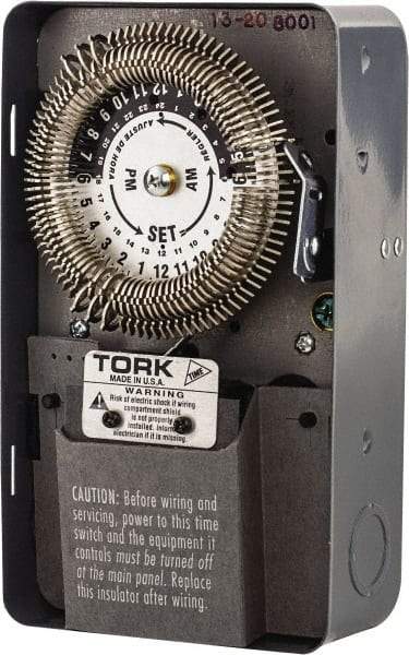 TORK nsi - Electrical Timers & Timer Switches Timer/Switch Type: Mechanical Timer Switch Recommended Environment: Indoor - USA Tool & Supply