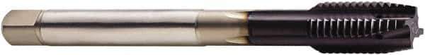 Seco - M30x3.50 Metric, 4 Flute, AlTiN Finish, Powdered Metal Spiral Point Tap - Plug Chamfer, Right Hand Thread, 7.0866" OAL, 1.7717" Thread Length, 22mm Shank Diam, 6HX Class of Fit - Exact Industrial Supply
