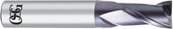 OSG - 6mm, 20mm LOC, 6mm Shank Diam, 63mm OAL, 2 Flute, Solid Carbide Square End Mill - Single End, Diamond Finish, 30° Helix, Centercutting, Right Hand Cut, Right Hand Flute - USA Tool & Supply