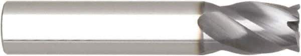 Niagara Cutter - 25mm, 4 Flute, Single End, Solid Carbide, 0.03mm Corner Radius End Mill - 115mm OAL, Right Hand Flute, 50mm LOC, Right Hand Cut - USA Tool & Supply