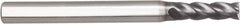 Niagara Cutter - 7/16", 4 Flute, Single End, Solid Carbide, 0.02" Corner Radius End Mill - 4" OAL, Right Hand Flute, 1-5/16" LOC, Right Hand Cut - USA Tool & Supply