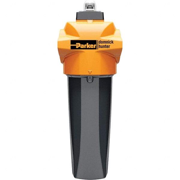 Domnick Hunter - 21 CFM Water, Oil, Particles Filter - 3/8" NPT, 232 psi, Float Drain - USA Tool & Supply