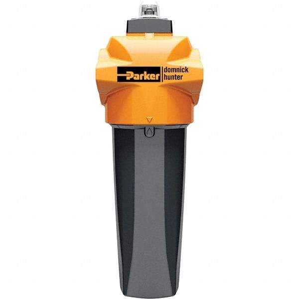 Domnick Hunter - 339 CFM Water, Oil, Particles Filter - 1-1/2" NPT, 232 psi, Float Drain - USA Tool & Supply