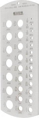 SPI - Drill Gages Minimum Hole Size (Inch): 1/16 Maximum Hole Size (Inch): 1/2 - USA Tool & Supply