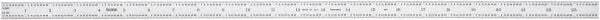 SPI - 24" Long, 1/100, 1/64, 1/50, 1/32" Graduation, Flexible Steel Rule - 16R Graduation Style, Satin Chrome Finish - USA Tool & Supply