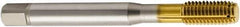 Seco - M24x3.00 Metric 6HX H6 Thread Limit Modified Bottoming Thread Forming Tap - Vanadium High Speed Steel, TiN Finish, 160mm OAL, 38mm Thread Length, Right Hand Thread - USA Tool & Supply