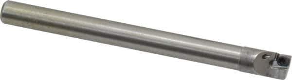 Hertel - 0.285" Min Bore Diam, 3" OAL, 1/4" Shank Diam, HBBC Indexable Boring Bar - 1" Max Bore Depth, CD.. Insert, Screw Holding Method - USA Tool & Supply