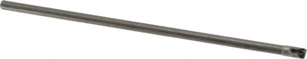 Hertel - 0.275" Min Bore Diam, 6" OAL, 3/16" Shank Diam, HBBF Indexable Boring Bar - 1-7/8" Max Bore Depth, TD.. Insert, Screw Holding Method - USA Tool & Supply