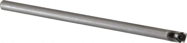 Hertel - 0.275" Min Bore Diam, 3-1/2" OAL, 3/16" Shank Diam, HBBF Indexable Boring Bar - 3/4" Max Bore Depth, TD.. Insert, Screw Holding Method - USA Tool & Supply