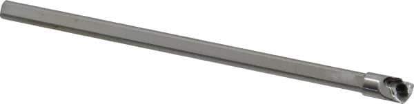 Hertel - 0.26" Min Bore Diam, 4" OAL, 3/16" Shank Diam, HBBG Indexable Boring Bar - 0.748" Max Bore Depth, WPGT Insert, Screw Holding Method - USA Tool & Supply