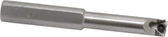 Hertel - 0.438" Min Bore Diam, 3-3/4" OAL, 1/2" Shank Diam, HBBQ Indexable Boring Bar - 1-7/8" Max Bore Depth, TPC.. Insert, Screw Holding Method - USA Tool & Supply