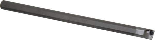 Hertel - 0.563" Min Bore Diam, 8" OAL, 1/2" Shank Diam, HBBQ Indexable Boring Bar - 5" Max Bore Depth, TPC.. Insert, Screw Holding Method - USA Tool & Supply