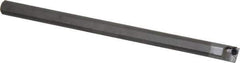 Hertel - 0.563" Min Bore Diam, 8" OAL, 1/2" Shank Diam, HBBQ Indexable Boring Bar - 5" Max Bore Depth, TPC.. Insert, Screw Holding Method - USA Tool & Supply