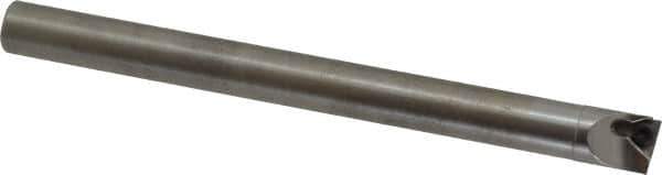 Hertel - 0.563" Min Bore Diam, 6" OAL, 1/2" Shank Diam, HBBQ Indexable Boring Bar - 2" Max Bore Depth, TPC.. Insert, Screw Holding Method - USA Tool & Supply