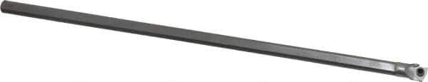 Hertel - 0.26" Min Bore Diam, 6" OAL, 3/16" Shank Diam, HBBG Indexable Boring Bar - 1.87" Max Bore Depth, WPGT Insert, Screw Holding Method - USA Tool & Supply