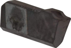 Hertel - 3/32 HA220CO Grade, 0.0938" Cutting Width, Carbide Cutoff Insert - 0° Neutral Lead Angle, AlTiN Coated - USA Tool & Supply