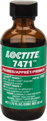 Loctite - 1.75 Fluid Ounce Bottle, Amber, Liquid Primer - Series 7471 - USA Tool & Supply