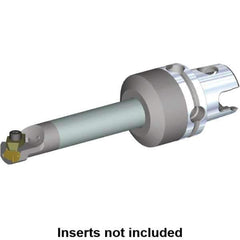 Kennametal - NG2L Insert, 110mm Head Length, Modular Grooving Cutting Unit Head - Right Hand Cut, System Size KM40, Through Coolant, Series Top Notch - USA Tool & Supply