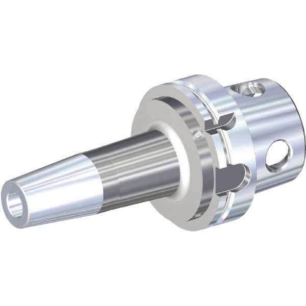 Kennametal - 1-1/4" Hole Diam, KM4X100 Modular Connection Shrink Fit Tool Holder & Adapter - 4.72" Projection, 1.73" Nose Diam, 2.01" Clamping Depth, 15,000 RPM, Through Coolant - Exact Industrial Supply