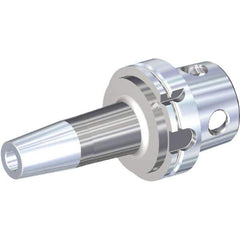 Kennametal - 1-1/4" Hole Diam, KM4X100 Modular Connection Shrink Fit Tool Holder & Adapter - 4.72" Projection, 1.73" Nose Diam, 2.01" Clamping Depth, 15,000 RPM, Through Coolant - Exact Industrial Supply