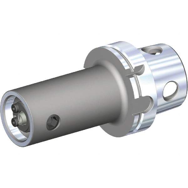 Kennametal - KM4X100/KM80 System Size, Modular Tool Holding System Adapter - 7-7/8" Projection, 80mm Body Diam, Through Coolant - Exact Industrial Supply