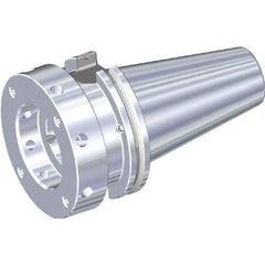 Kennametal - SIF70 System Size, DIN69871-50 Taper, Modular Tool Holding System Adapter - 60mm Projection, Through Coolant - Exact Industrial Supply
