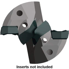 Kennametal - Series KSEM Plus, Head Connection FDS28, 29mm Max Diam Pilot Insert Drill Head - 15mm Pilot Drill Diam, 22mm Head Length - USA Tool & Supply