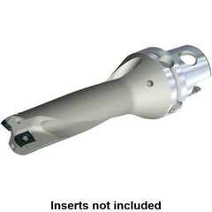 Kennametal - 63mm Max Drill Depth, 3xD, 21mm Diam, Indexable Insert Drill - KM50 Modular Connection Shank - USA Tool & Supply
