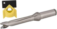 Kennametal - 13.1 to 13.49mm Diam, 5xD, 67.56mm Max Depth, 15.88mm Shank Diam, 3.41" Flute, 139.95mm OAL, Replaceable Tip Drill - P Seat Size, KTIP Toolholder, Series KenTIP - USA Tool & Supply