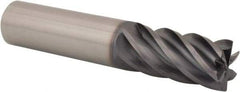 Kennametal - 20mm, 6 Flute, Single End, Solid Carbide, 0.75mm Corner Radius End Mill - 104mm OAL, 38° Helix, Right Hand Flute, 38mm LOC, Right Hand Cut - USA Tool & Supply