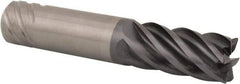Kennametal - 20mm, 6 Flute, Single End, Solid Carbide, 0.75mm Corner Radius End Mill - 104mm OAL, 38° Helix, Right Hand Flute, 38mm LOC, Right Hand Cut - USA Tool & Supply