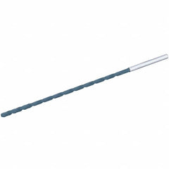 Kennametal - 6.5mm 135° 2-Flute Solid Carbide Extra Length Drill Bit - USA Tool & Supply