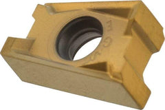 Kennametal - LNGU541 GE Grade KC725M Carbide Milling Insert - TiN/TiCN/TiN Finish, 0.1874" Thick, 0.4mm Corner Radius - USA Tool & Supply