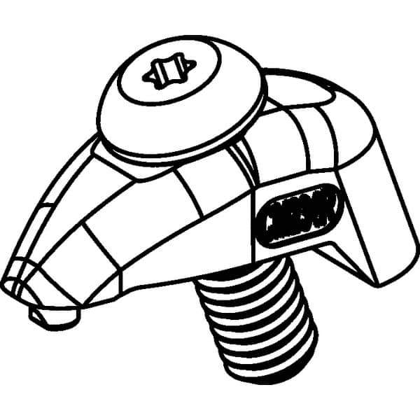 Kennametal - Series Kenclamp & Kenloc, CM Clamp Assembly for Indexables - USA Tool & Supply