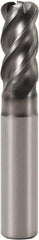 Seco - 12mm, 4 Flute, Single End, Solid Carbide, 0.5mm Corner Radius End Mill - 90mm OAL, 42° Helix, Right Hand Flute, 24mm LOC, Right Hand Cut, 36mm Extended Reach - USA Tool & Supply