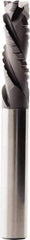 Seco - 6mm, 3 Flute, Single End, Solid Carbide, 0.5mm Corner Radius End Mill - 65mm OAL, Right Hand Flute, 18mm LOC, Right Hand Cut - USA Tool & Supply