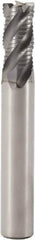 Seco - 5mm Diam, 12mm LOC, 4 Flute Solid Carbide 45° Corner Chamfer Roughing End Mill - SIRON-A Finish, 55mm OAL, 6mm Shank Diam, Single End, Centercutting, 38° Helix - USA Tool & Supply