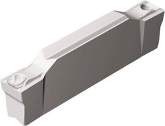 Sandvik Coromant - FN123 GF Grade H13A, 2.39mm Cutting Width Carbide Grooving Insert - 19.2mm Max Depth of Cut, Neutral, 0.2mm Corner Radius, Uncoated - USA Tool & Supply