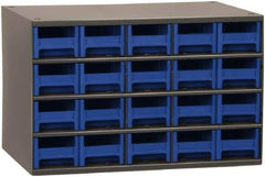 Akro-Mils - 20 Drawer, Small Parts Cabinet - 11" Deep x 17" Wide x 11" High - USA Tool & Supply