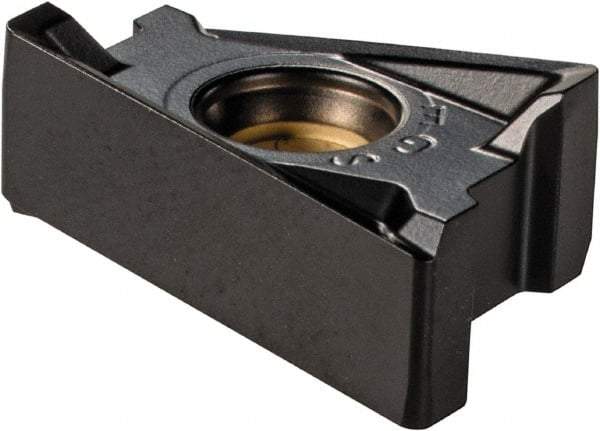 Kennametal - LNGU542 GE Grade KCPK30 Carbide Milling Insert - TiN/TiCN/Al2O3 Finish, 0.1874" Thick, 0.8mm Corner Radius - USA Tool & Supply