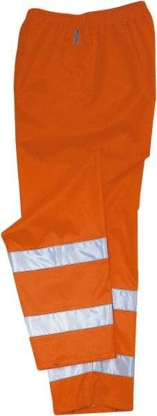 Ergodyne - Size 5XL, Orange, Rain Pants - 1 Pocket - USA Tool & Supply