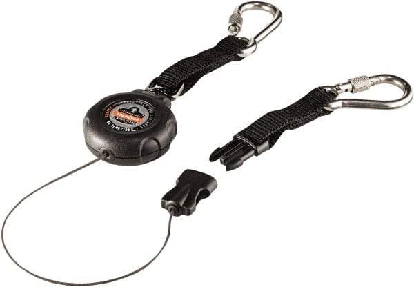 Ergodyne - Fall Protection Lanyard - Black - USA Tool & Supply