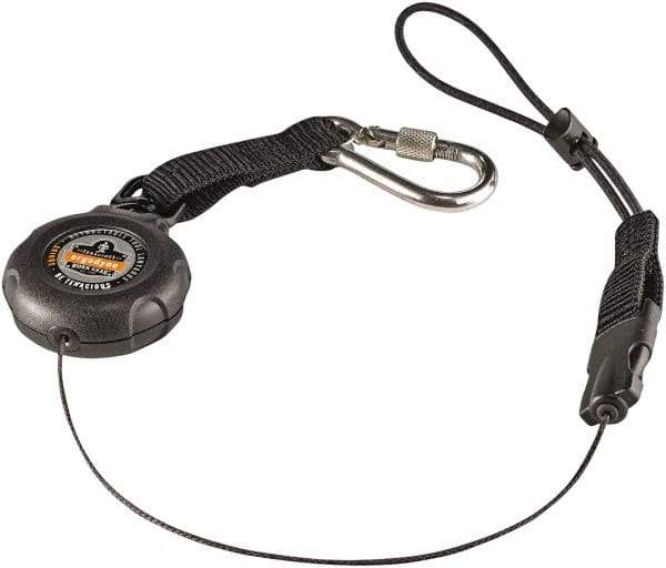 Ergodyne - Fall Protection Lanyard - Black - USA Tool & Supply