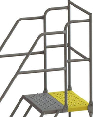 TRI-ARC - Deep Top Ladder Kit - For Use with Forward Descent Perforated Rolling Ladder - USA Tool & Supply