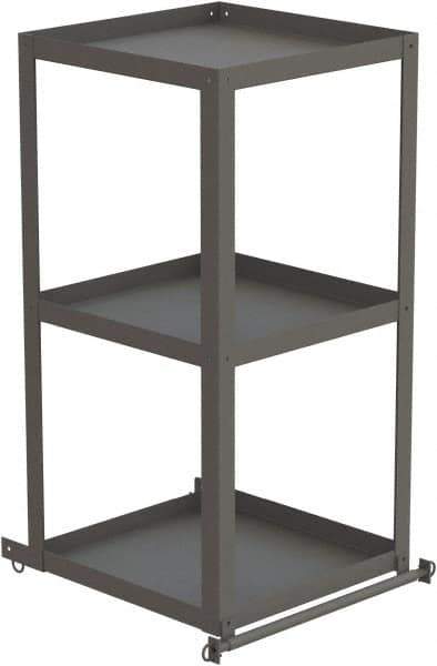 TRI-ARC - Stock Picking Shelves Ladder Kit - For Use with 8 to 15 Step Rolling Ladders & Forward Descent Ladders - USA Tool & Supply