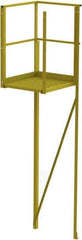 TRI-ARC - 60" 6 Step Turn Platform - Crossover, 1,000 Lb Capacity, 60" Platform Height, 30" Base Width x 30-1/2" Base Depth, Perforated Tread - USA Tool & Supply
