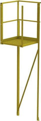 TRI-ARC - 40" 4 Step Turn Platform - Crossover, 1,000 Lb Capacity, 40" Platform Height, 30" Base Width x 30-1/2" Base Depth, Serrated - USA Tool & Supply