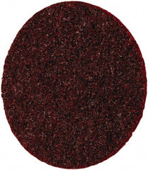 3M - 4-1/2" Diam, Aluminum Oxide Hook & Loop Disc - Medium Grade, Nonwoven, - USA Tool & Supply