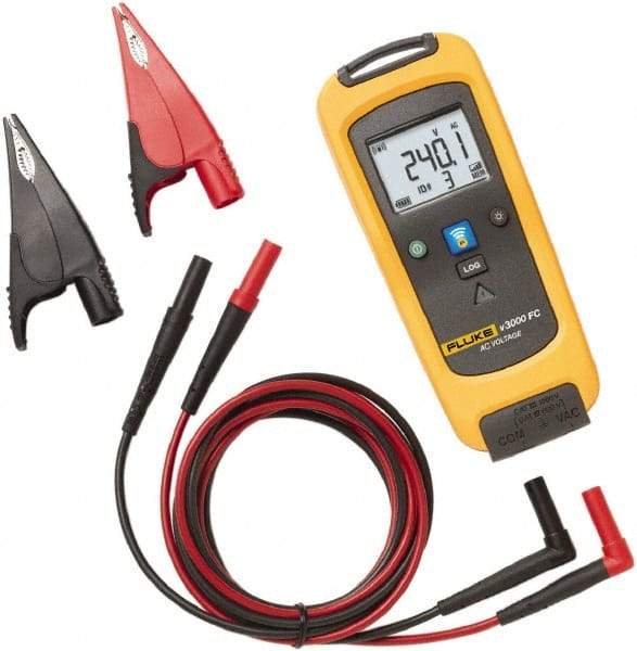 Fluke - FLK-V3000 FC, Digital True RMS Wireless Clamp Meter - USA Tool & Supply